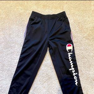 Champions boys Athletic active wear pants. Sweat wicking material